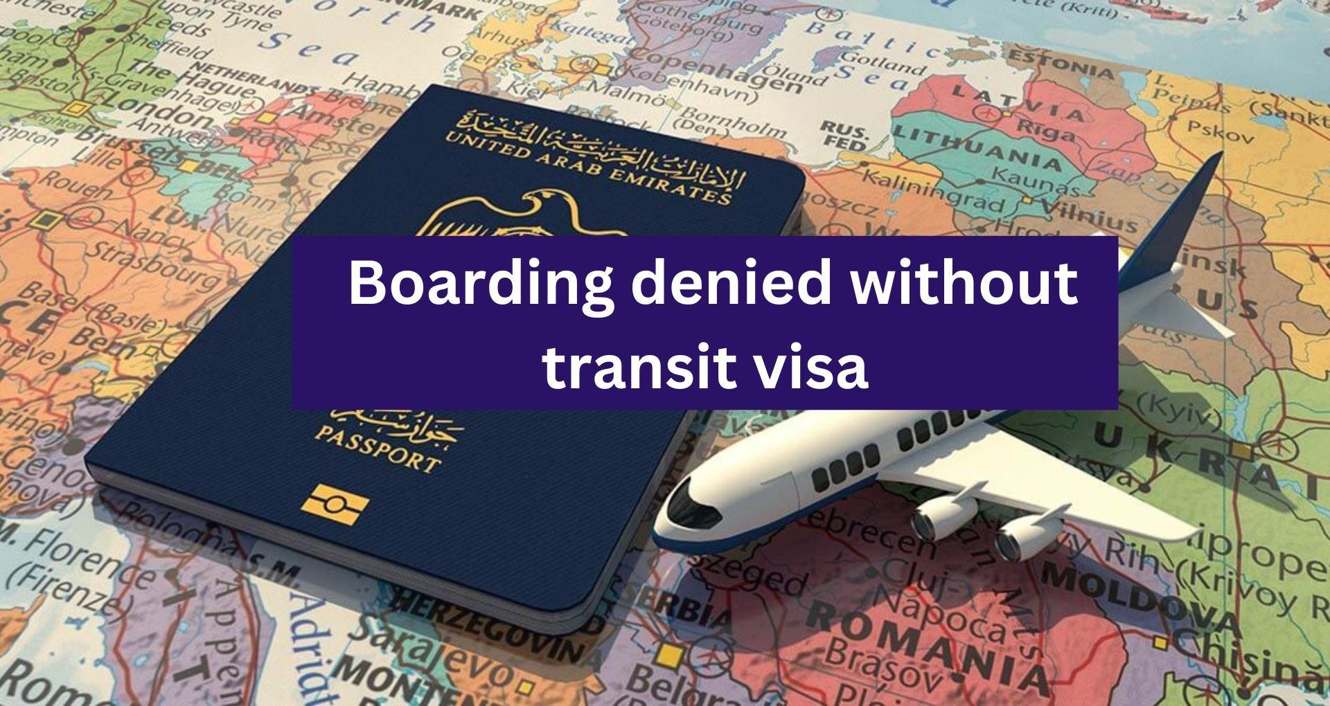 How to Avoid Boarding Problems in UAE Transit Visa