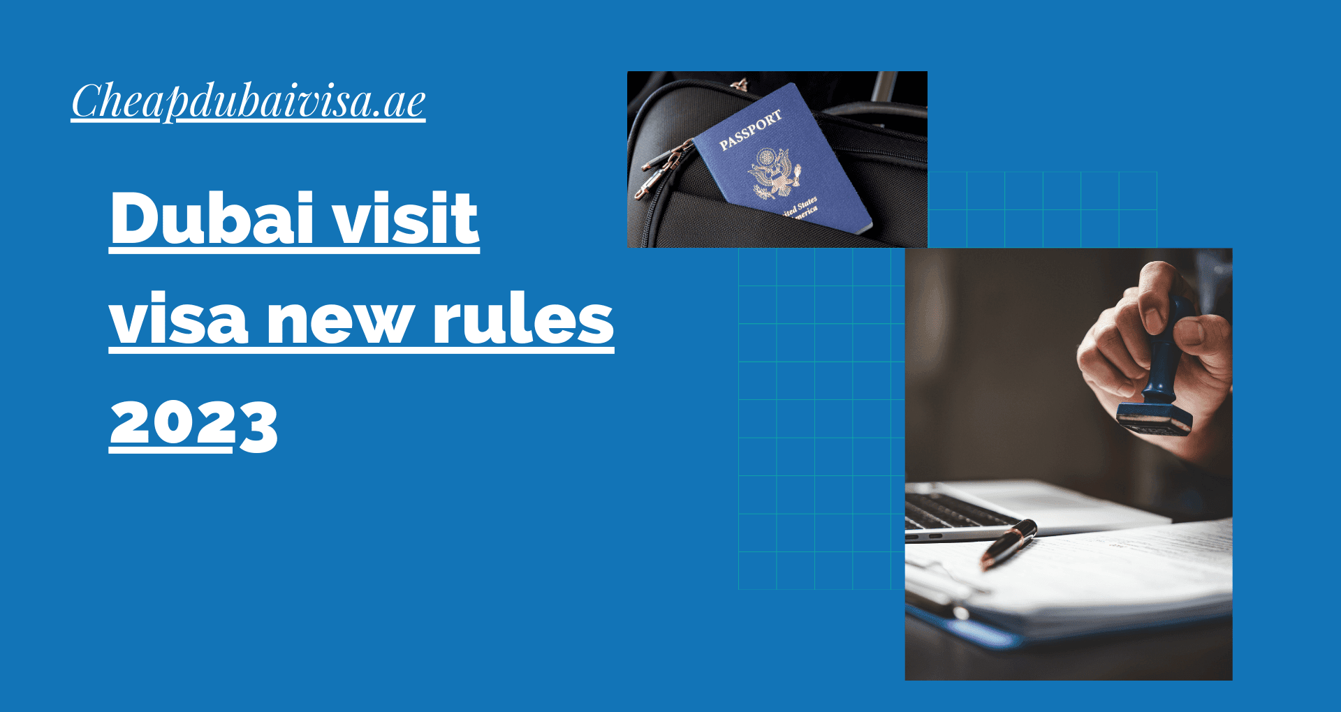 Dubai visit visa new Rules 2024